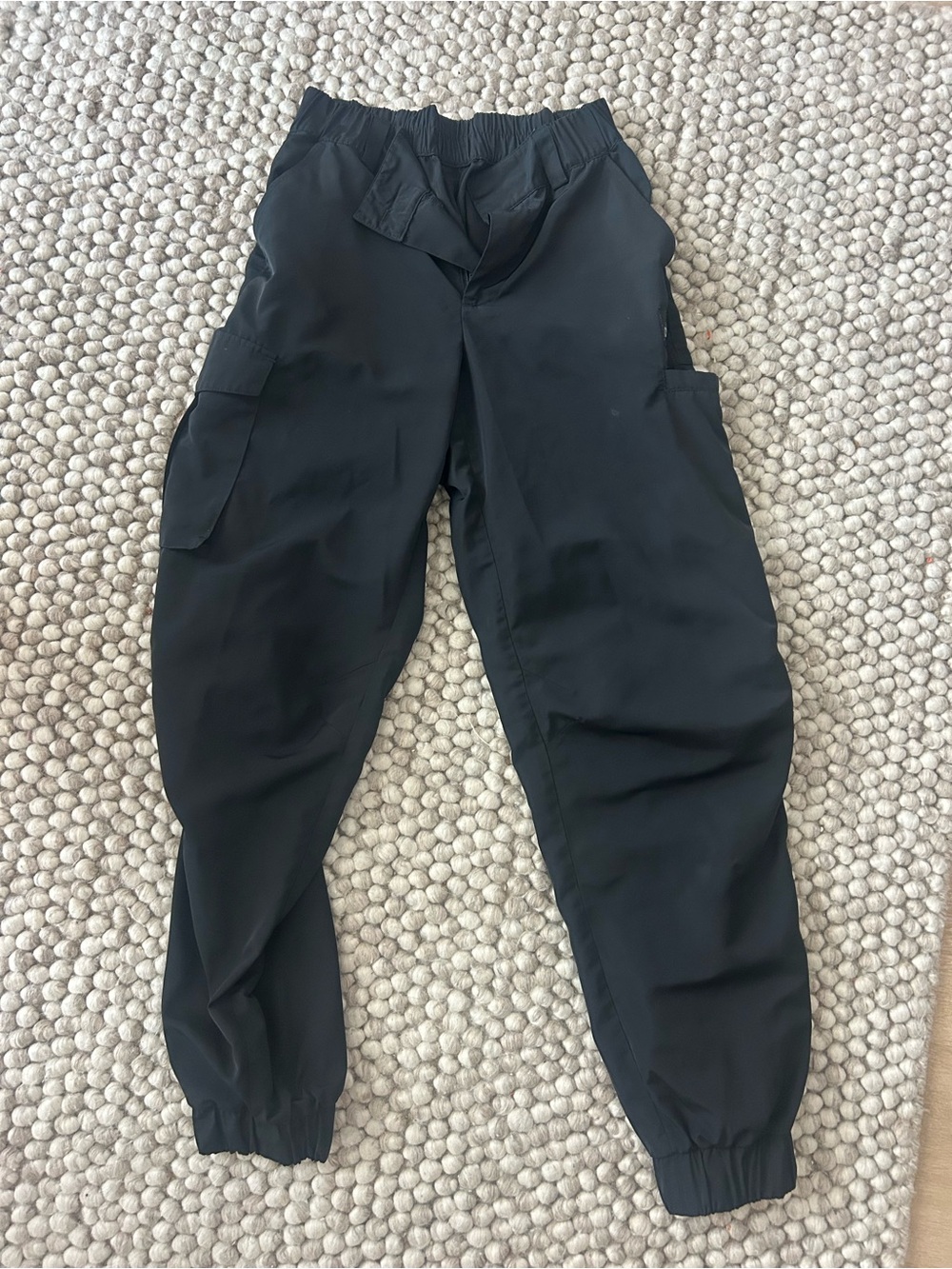 ALO Yoga Black Cargo Jogger Pants